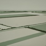 Dutch landscape polder 2013 200 x 120 cm, acryl op doek
