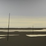 Silence landscape 2013 170 x 120 cm, acryl op doek